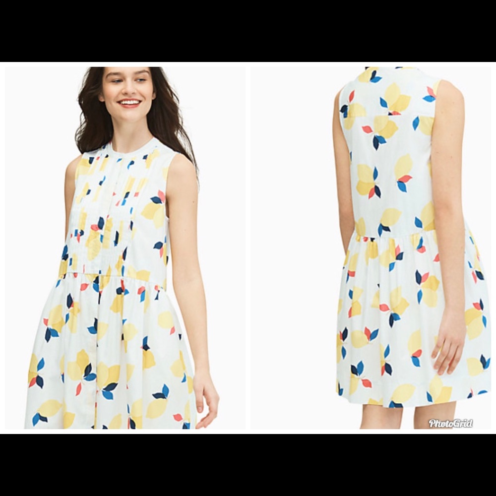 Kate spade lemon dress